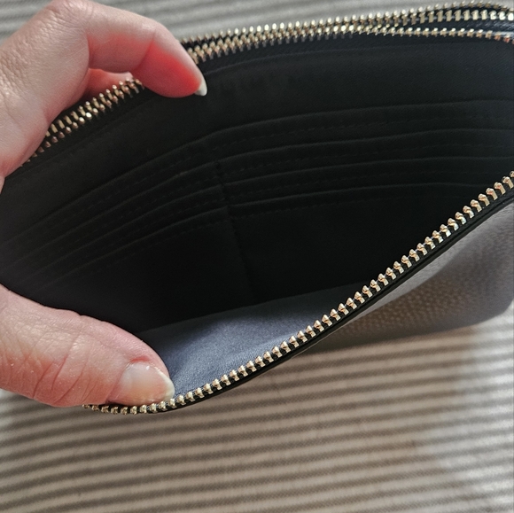 Coach Double Zip Wristlet Wallet Phone Carrier - Picture 6 of 8